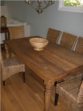 Borboleta Decors Aged Dining Room Table